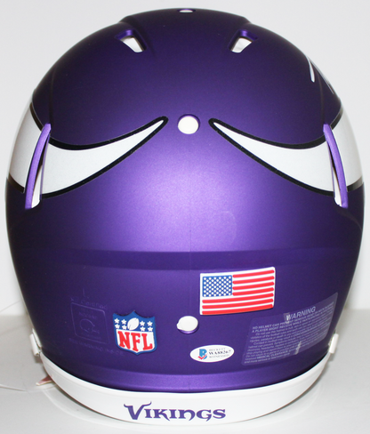 Adrian Peterson Minnesota Vikings Signed Full Size Authentic Helmet "All Day"
