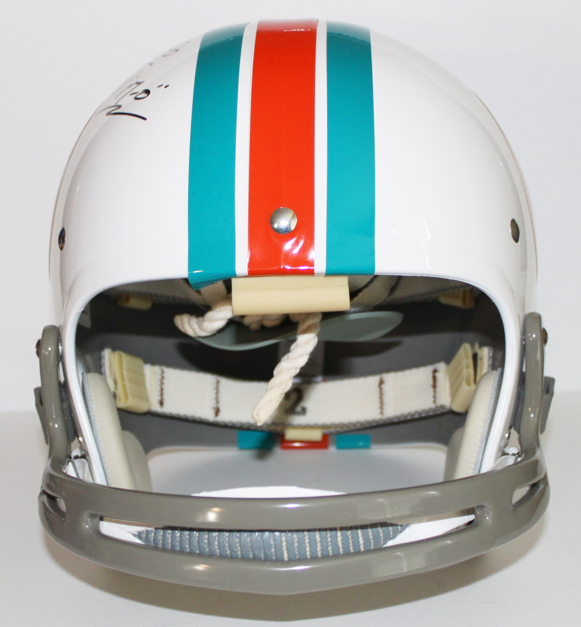 Bob Griese Miami Dolphins Signed TK Suspension Full Size Helmet - JSA