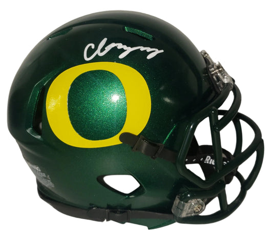 Christian Gonzalez Oregon Speed Mini Helmet