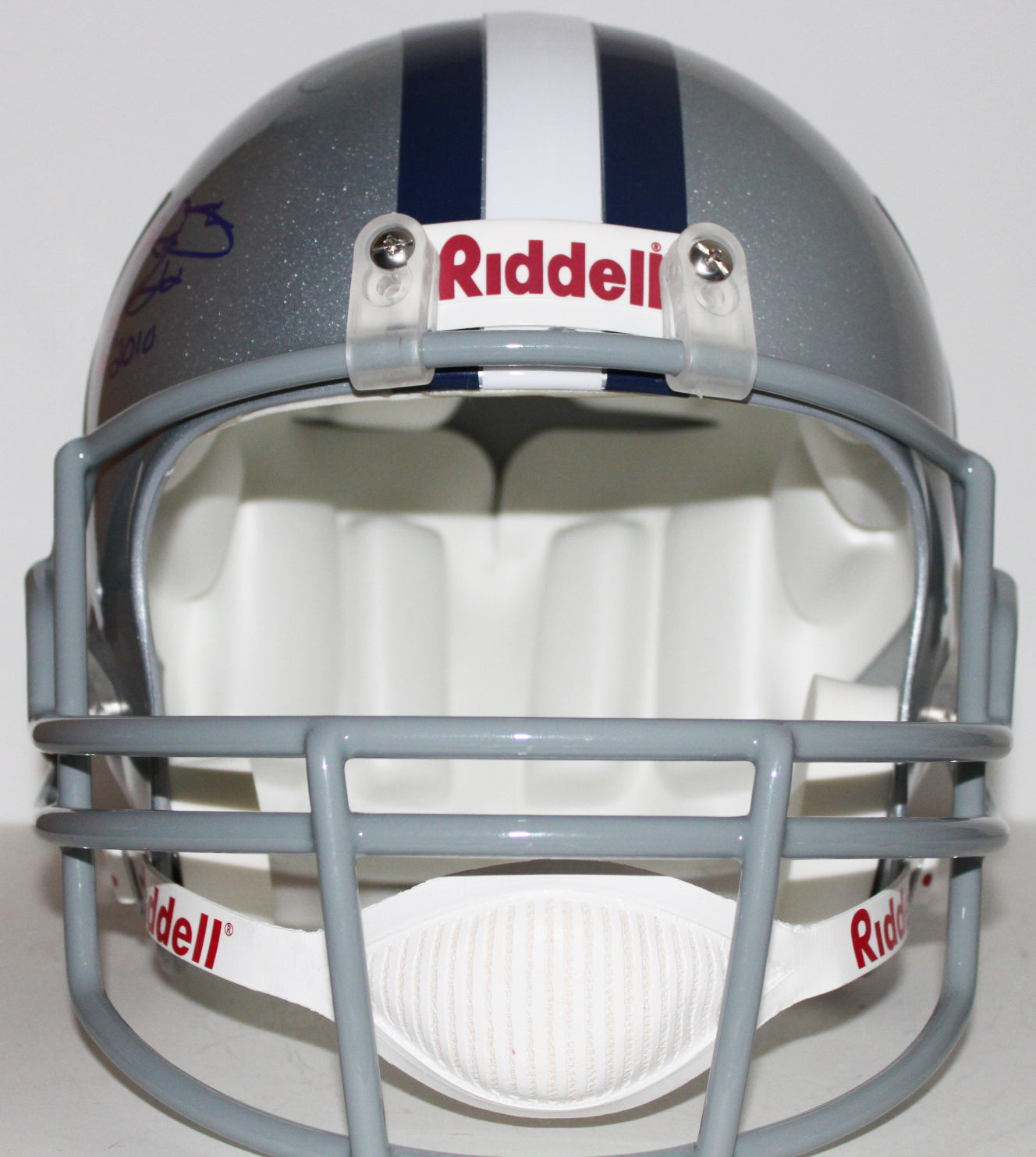 Troy Aikman, Michael Irvin and Emmitt Smith "Triplets" Signed Dallas Cowboys Full Size Replica Helmet w/ Inscription