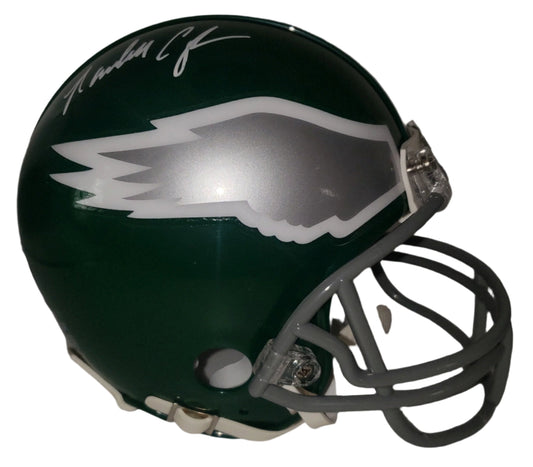 Randall Cunningham Signed Philadelphia Eagles VSR4 Mini Helmet