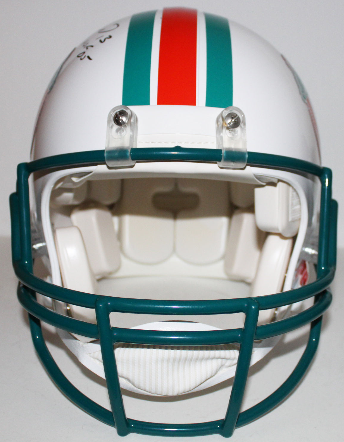 Dan Marino Miami Dolphins Signed Riddell Full Size Authentic Proline Helmet with Inscription