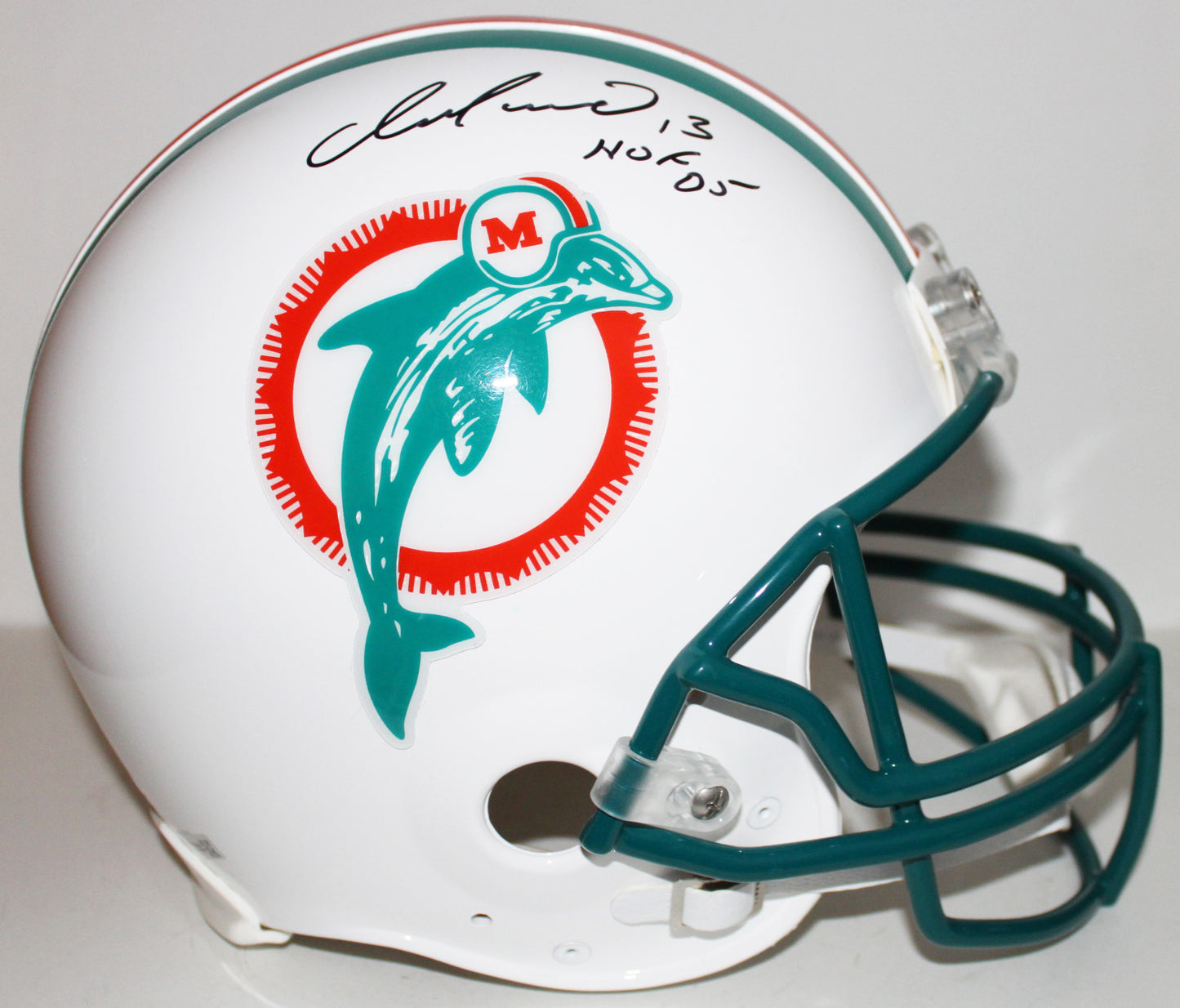 Dan Marino Miami Dolphins Signed Riddell Full Size Authentic Proline Helmet with Inscription