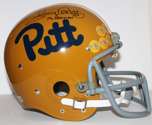 Tony Dorsett Pitt Panthers Signed Full Size TK Helmet "76 Heisman"