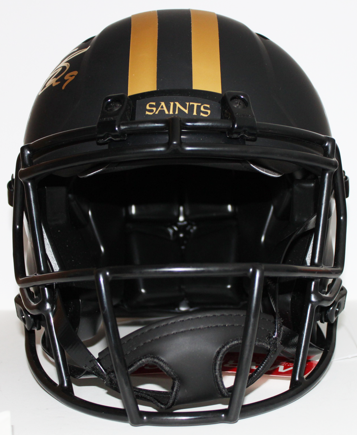 Drew Brees New Orleans Saints Signed Authentic Full Size Eclipse Helmet with Inscriptions