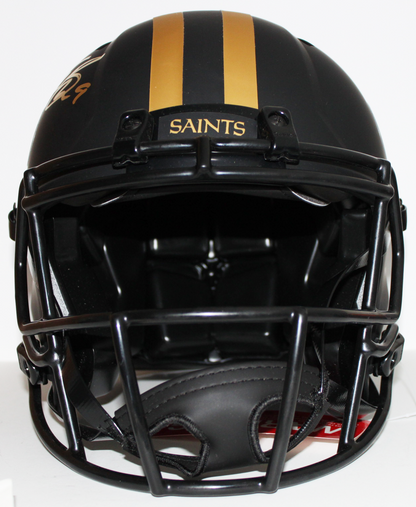 Drew Brees New Orleans Saints Signed Authentic Full Size Eclipse Helmet with Inscriptions