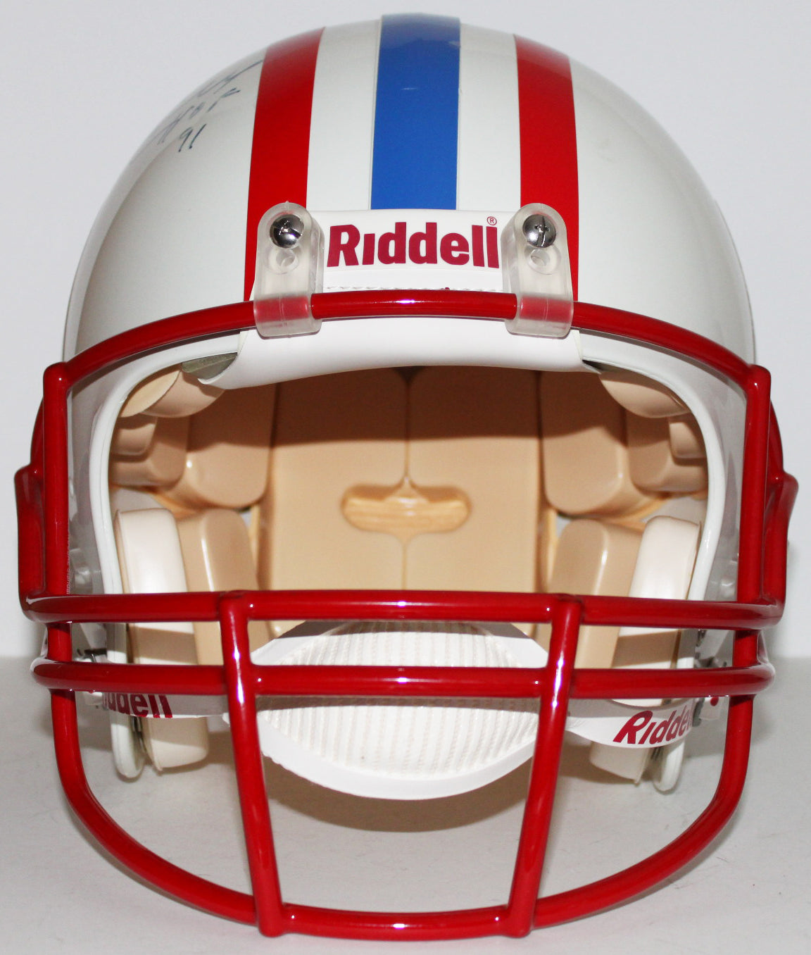 Earl Campbell Houston Oilers Signed Full Size Authentic Proline Helmet with HOF Inscription