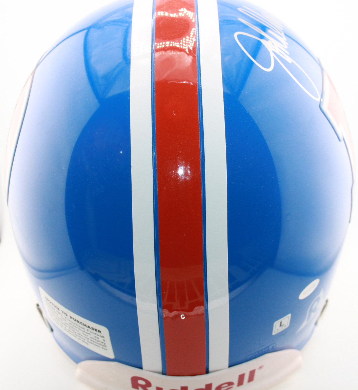 John Elway Denver Broncos 1974-96 Signed Authentic Proline Full Size Football Helmet - Mounted Memories