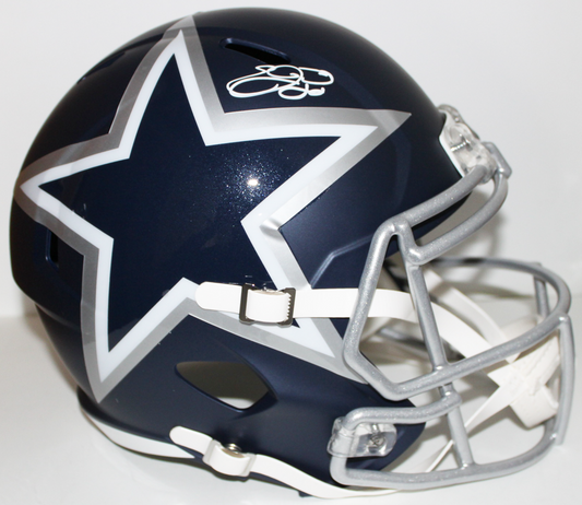 Emmitt Smith Dallas Cowboys Signed Full Size Replica AMP Helmet