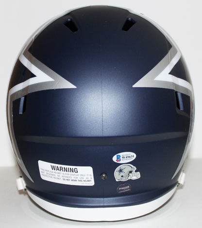 Emmitt Smith Dallas Cowboys Signed Full Size Replica AMP Helmet