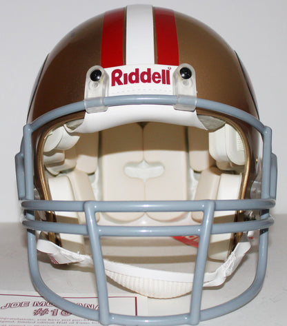 Joe Montana San Francisco 49ers Signed Authentic Full Size Proline Helmet with HOF Inscription LE
