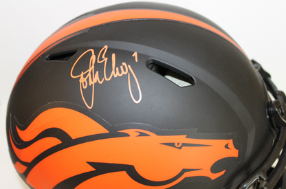 John Elway Denver Broncos Signed Eclipse Authentic Full Size Football Helmet - Fanatics