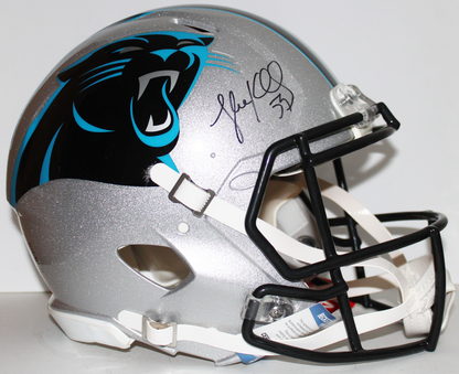 Luke Kuechly Carolina Panthers Signed Full Size Riddell Authentic Helmet