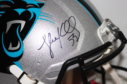 Luke Kuechly Carolina Panthers Signed Full Size Riddell Authentic Helmet