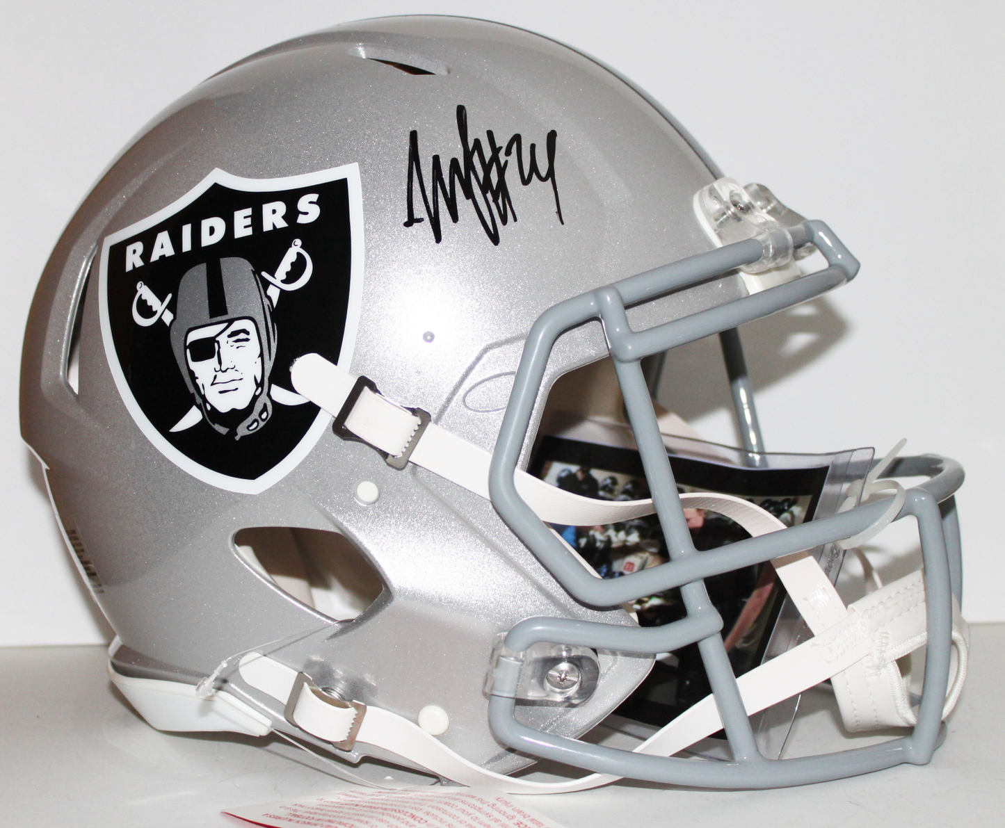 Marshawn Lynch Oakland Raiders Signed Full Size Authentic Speed Helmet
