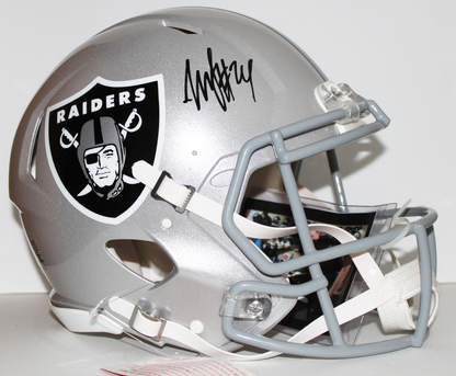 Marshawn Lynch Oakland Raiders Signed Full Size Authentic Speed Helmet
