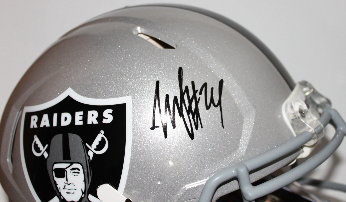 Marshawn Lynch Oakland Raiders Signed Full Size Authentic Speed Helmet