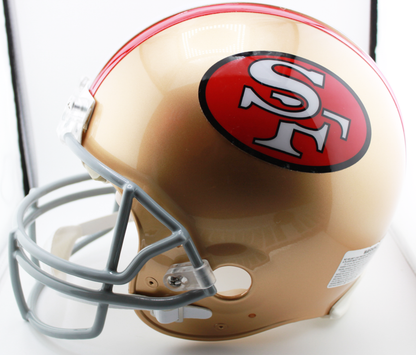 Joe Montana San Francisco 49ers Signed Authentic Proline Full Size Helmet with Inscription - Fanatics
