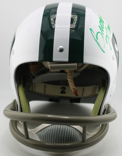 Joe Namath New York Jets Signed Kra-Lite Full-Sized Helmet with Inscription - PSA