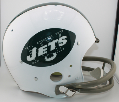 Joe Namath New York Jets Signed Kra-Lite Full-Sized Helmet with Inscription - PSA