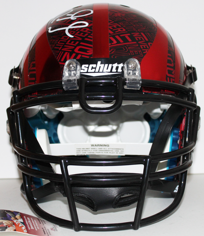 Patrick Mahomes Texas Tech Red Raiders Signed Authentic Schutt Full Size Helmet