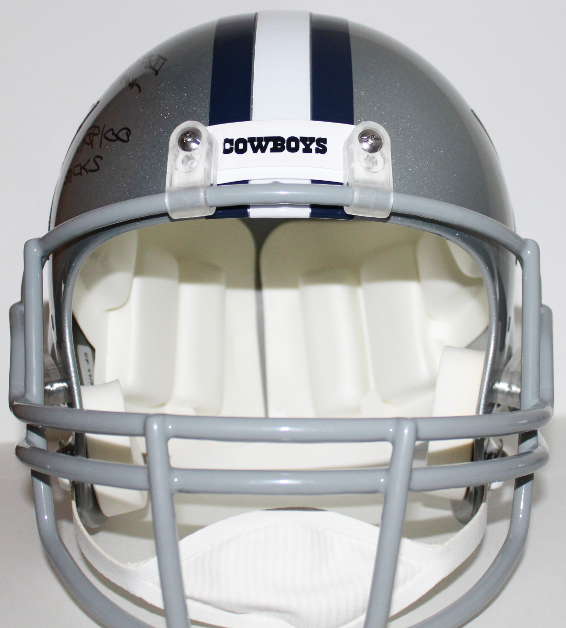 Randy White Dallas Cowboys Signed Full Size Riddell Replica with 11 Inscriptions - JSA