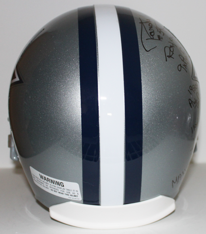 Randy White Dallas Cowboys Signed Full Size Riddell Replica with 11 Inscriptions - JSA
