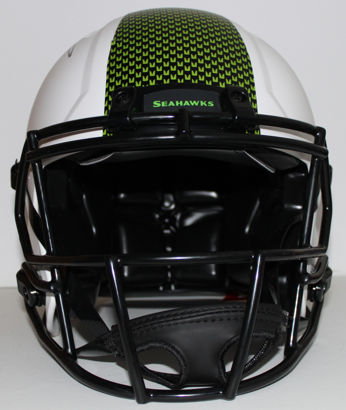 Russell Wilson Seattle Seahawks Signed Full Size Authentic Lunar Eclipse Helmet - Beckett