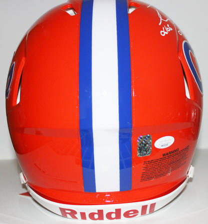 Tim Tebow Florida Gators Signed Riddell Full Size Authentic Helmet with Inscriptions - JSA