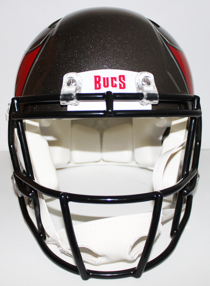 Tom Brady Tampa Bay Buccaneers Signed Full Size Authentic Speed Helmet with Inscriptions