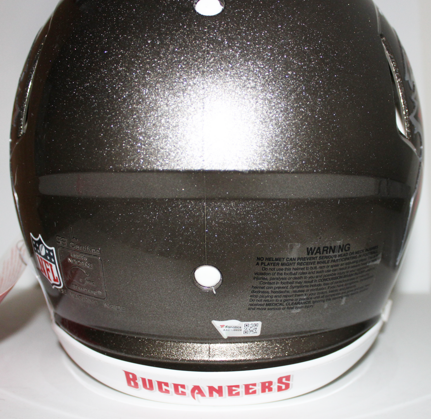 Tom Brady Tampa Bay Buccaneers Signed Full Size Authentic Speed Helmet with Inscriptions