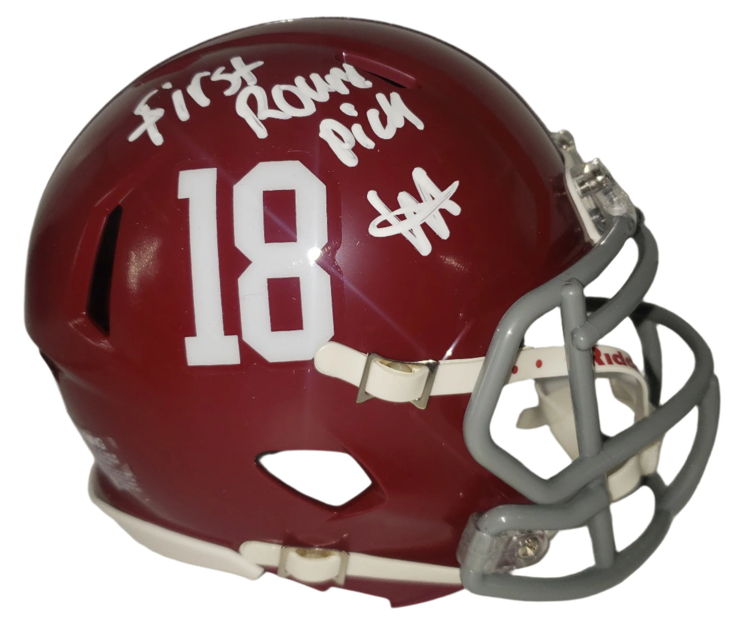 Will Anderson Signed Alabama Speed Mini Helmet