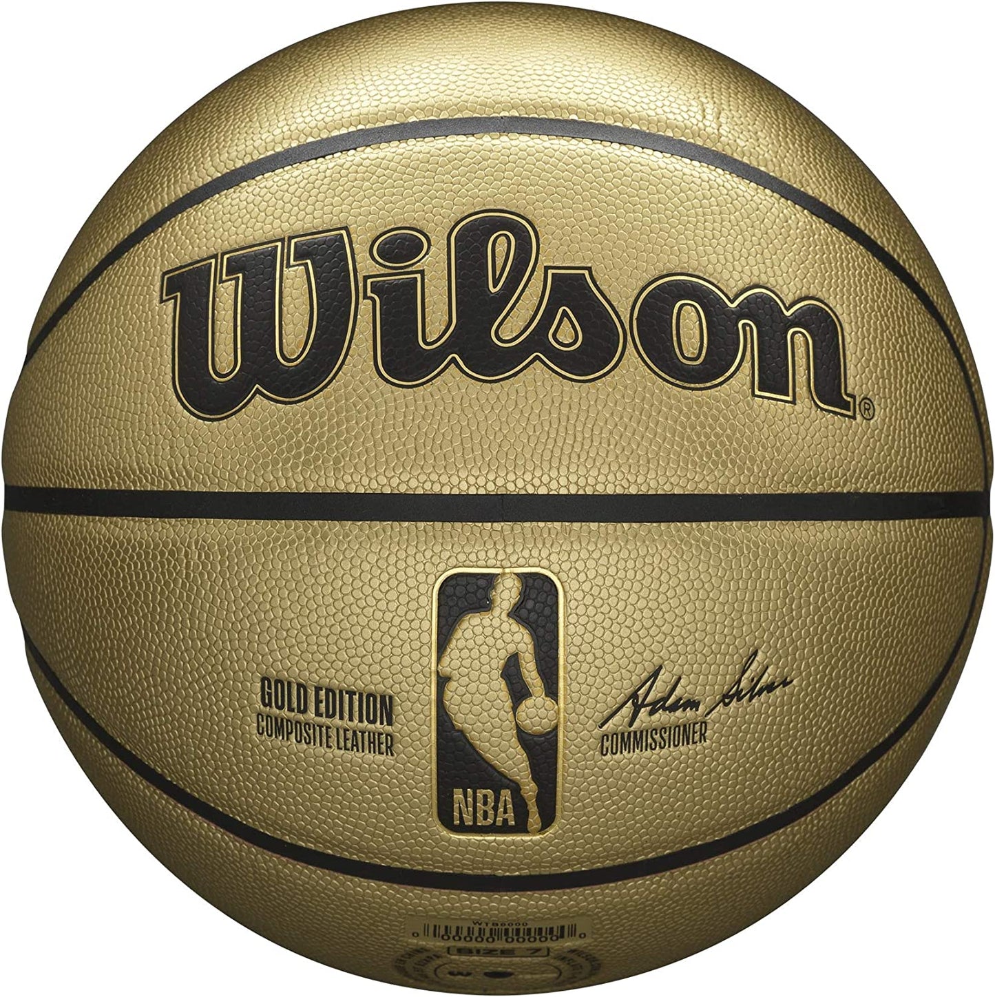 Wilson NBA Gold Edition Authentic Series Indoor / Outdoor Basketball - Deflated