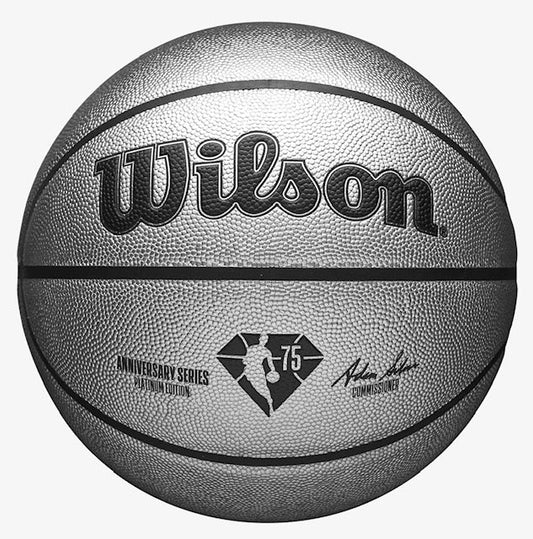 Wilson NBA Platinum Edition Authentic Series Indoor / Outdoor Basketball - Deflated