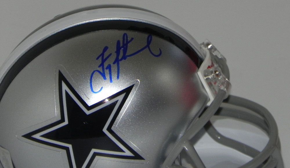 Troy Aikman Signed Cowboys Mini Helmet