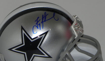 Troy Aikman Signed Cowboys Mini Helmet