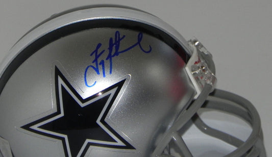 Troy Aikman Signed Cowboys Mini Helmet