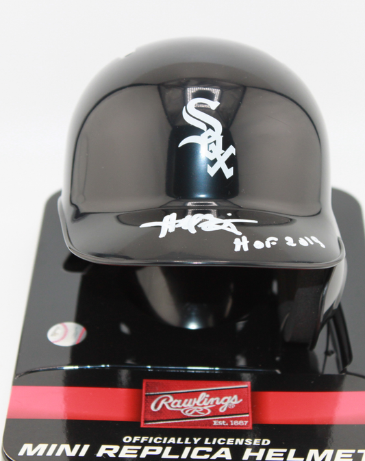 Harold Baines Chicago White Sox Signed Mini Batting Helmet - Beckett