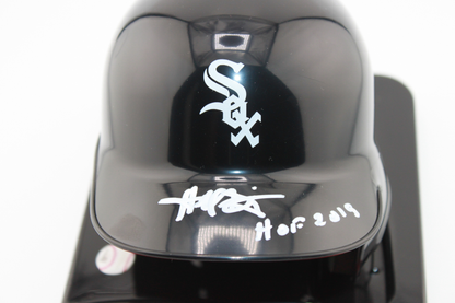 Harold Baines Chicago White Sox Signed Mini Batting Helmet - Beckett