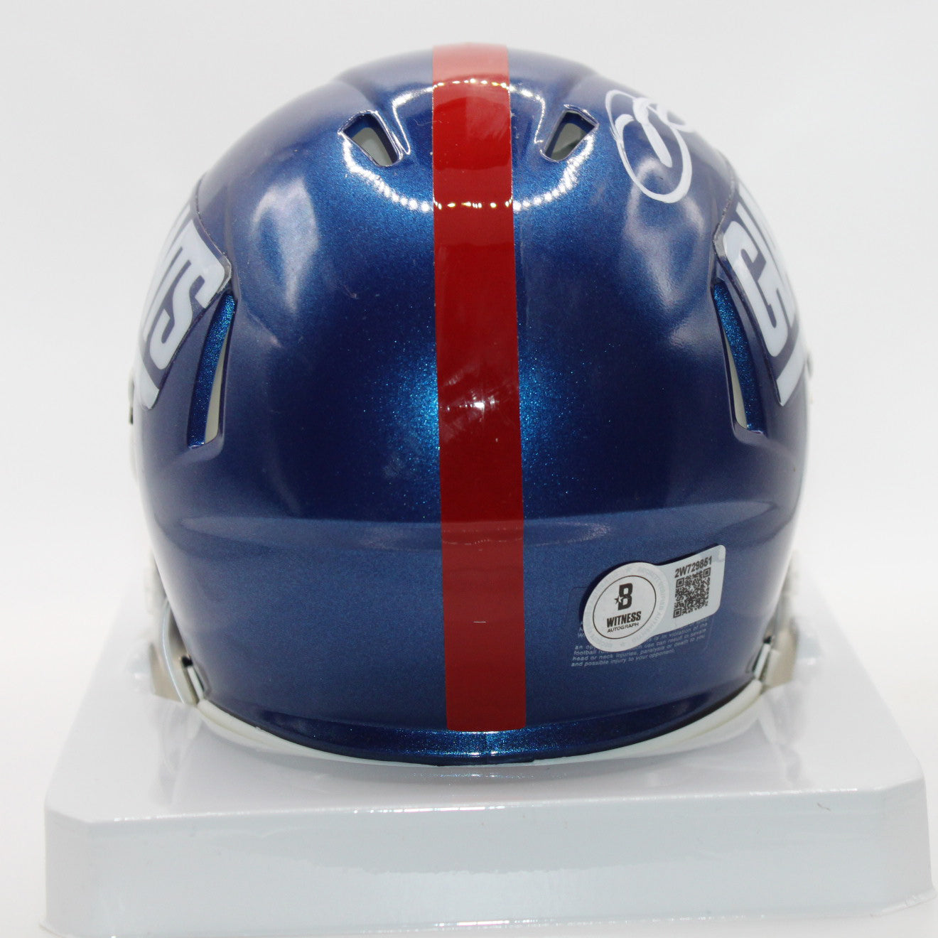 Odell Beckham Jr. New York Giants Signed Mini Helmet