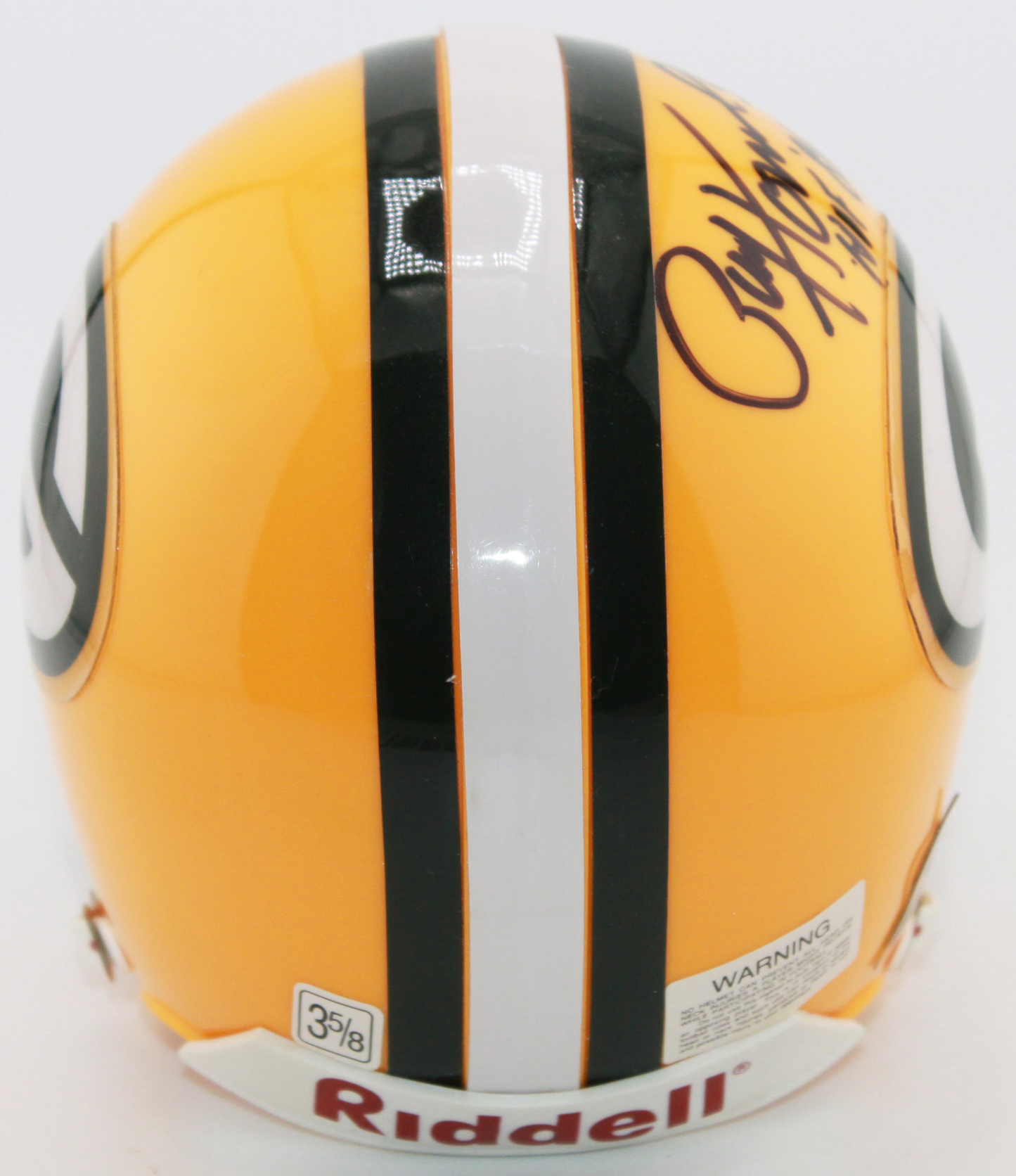 Paul Hornung Green Bay Packers Signed VSR4 Mini Helmet - JSA