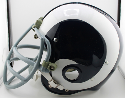 Deacon Jones Los Angeles Rams Signed RK Suspension Full-Sized Helmet with Inscription - Beckett