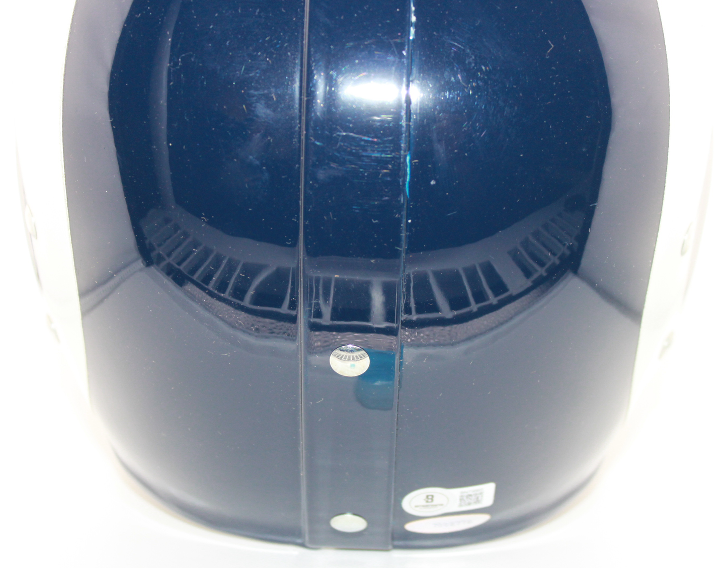 Deacon Jones Los Angeles Rams Signed RK Suspension Full-Sized Helmet with Inscription - Beckett
