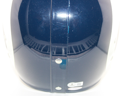 Deacon Jones Los Angeles Rams Signed RK Suspension Full-Sized Helmet with Inscription - Beckett