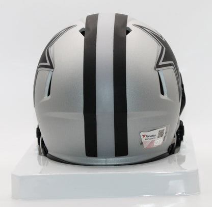 Cee Dee Lamb Signed Dallas Cowboys Rave Mini Helmet