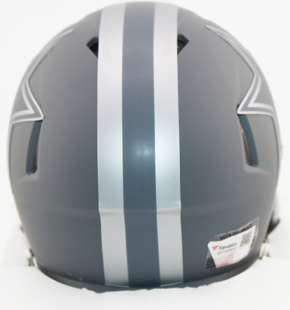 Cee Dee Lamb Signed Dallas Cowboys Slate Mini Helmet
