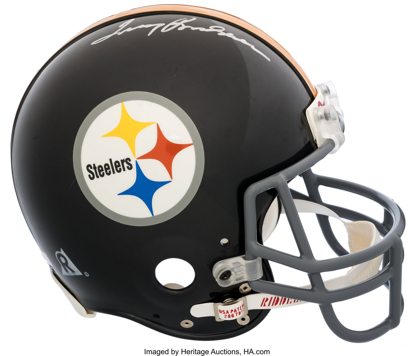 Terry Bradshaw Pittsburgh Steelers Signed Authentic Helmet