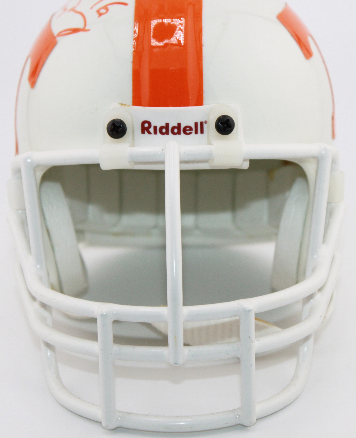 Peyton Manning Tennessee Volunteers Signed VSR4 Mini Helmet - Beckett