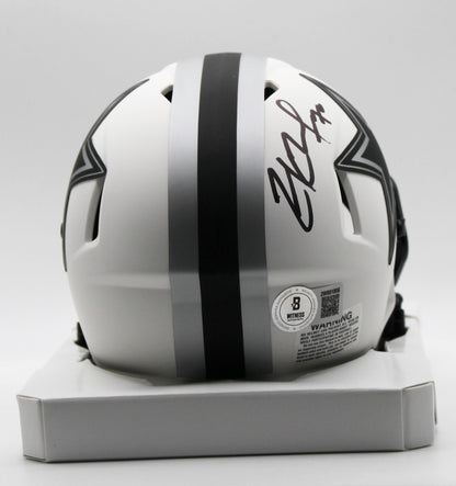 Zach Martin Dallas Cowboys Signed Lunar Mini Helmet
