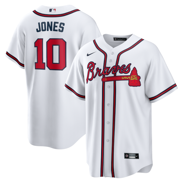 Chipper Jones Atlanta Braves Authentic Majestic Player Jersey